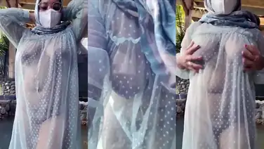 Bokep Jilbab Tante Jilboobs Pamer Toket Transparan