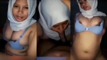 Brutal Ukhti Jilbab Tobrut Nyepong Batang Gede