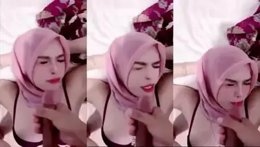 Diyana Sakura Pasrah Muka Basah Crot Air Mani